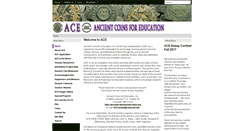 Desktop Screenshot of ancientcoinsforeducation.org